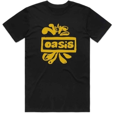 Oasis - Drawn Logo Uni Bl   