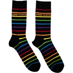 Pink Floyd - Wide Stripes Uni Bl Soc