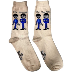 The Beatles - Cartoon Lady Cream Socks (Eu 37-41)
