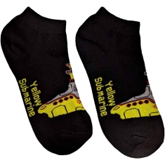 The Beatles - Yellow Submarine Lady Bl Ankle Socks: 