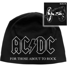 Ac/Dc - For Those About To Rock Jd Print Beanie 