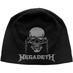 Megadeth - Vic / Logo Jd Print Beanie Hat