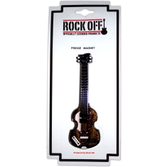 Rock Off - Mathew Street Brown Bass Magnet