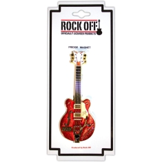 Rock Off - Mathew Street Rust Guitar Magnet