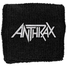 Anthrax - Logo Embroidered Wristband Sweat