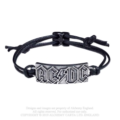 Ac/Dc - Lightning Logo Rope Bracelet