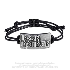 Iron Maiden - Logo Rope Bracel