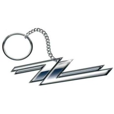Zz Top - Twin Zees Logo Keychain