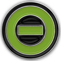 Type O Negative - Negative Symbol Pin Badge
