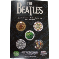The Beatles - Sgt Pepper Button Badge Pack