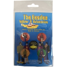 The Beatles - Yellow Submarine Button Badge Pack