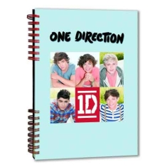 One Direction - 5 Head Shots A5 Notebook
