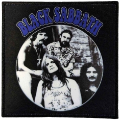 Black Sabbath - Band Photo Circle Printed Patch