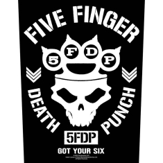 Five Finger Death Punch - Got Your Six Back Patch