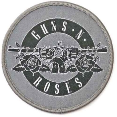 Guns N Roses - White Circle Logo Printed Patch