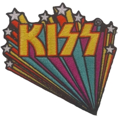 Kiss - Star Banners Woven Patch
