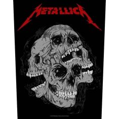 Metallica - Skulls Back Patch