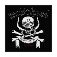 Motorhead - March Or Die Standard Patch