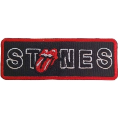 Rolling Stones - Bordered No Filter Licks Woven Patch
