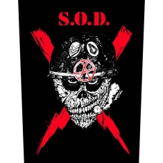 Stormtroopers Of Death - Scrawled Lightning Back Patch