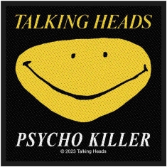 Talking Heads - Psycho Killer Standard Patch