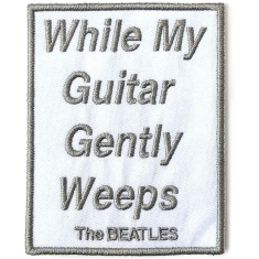 The Beatles - While My Guitar Gently Weeps Woven Patch