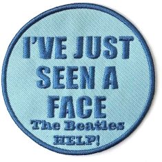 The Beatles - I've Just Seen A Face Woven Patch