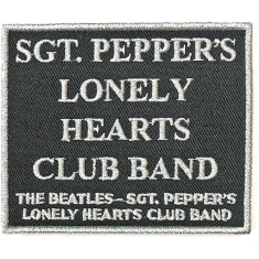 The Beatles - Sgt Pepper's? Bl Woven Patch