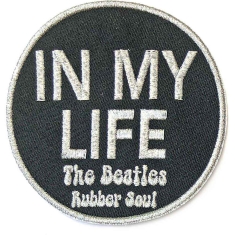 The Beatles - In My Life Woven Patch