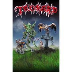 Tankard - One Foot In The Grave Textile Poster