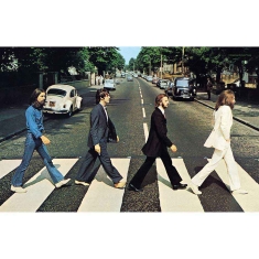 The Beatles - Abbey Road Textile Poster