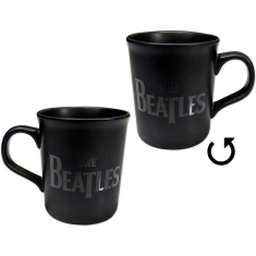 The Beatles - Drop T Logo Matte Bl Unboxed M