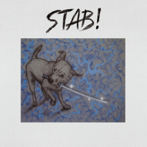Agent blå - STAB! (Black Vinyl LP)