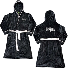 The Beatles - Drop T Logo Uni Bl Bath Robe: 