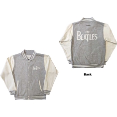 The Beatles - Drop T Logo Uni Grey/Wht Vj: 