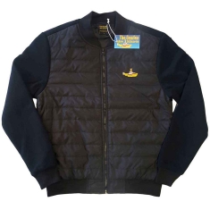 The Beatles - Yellow Submarine Uni Bl Quilted Jacket: 