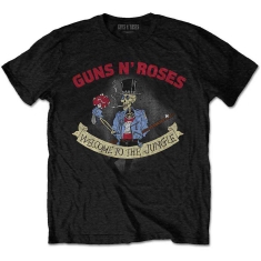 Guns N Roses - Skeleton Vintage Uni Bl  2Xl