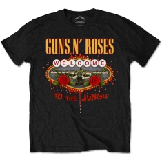 Guns N Roses - Welcome To The Jungle Lv Uni Bl    S