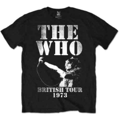 The Who - British Tour 1973 Uni Bl    S