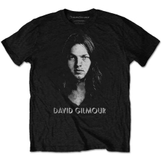 David Gilmour - Halftone Face Uni Bl 