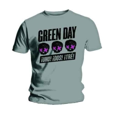 Green Day - 3 Heads Better Than 1 Uni Grey 