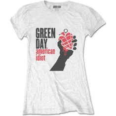 Green Day - American Idiot Lady Wht 