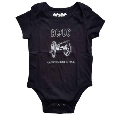 Ac/Dc - About To Rock Toddler Bl Babygrow