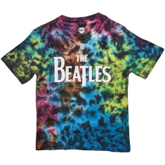 The Beatles - Beatles Drop T Logo Boys Grey Dip-Dye   