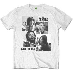 The Beatles - Packaged Let It Be Boys T-Shirt Wht