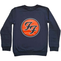 Foo Fighters - Ff Logo Boys Blue Sweatshirt