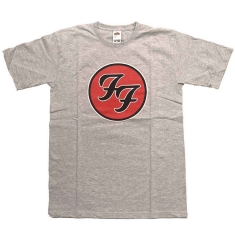 Foo Fighters - Ff Logo Boys T-Shirt Heather 