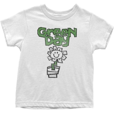 Green Day - Greenday Flower Pot Toddler Wht  12M