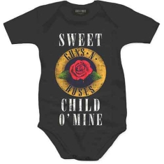 Guns N Roses - Child O' Mine Rose Toddler Bl Babygrow
