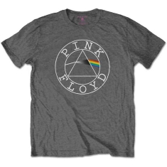 Pink Floyd - Circle Logo Boys T-Shirt Char